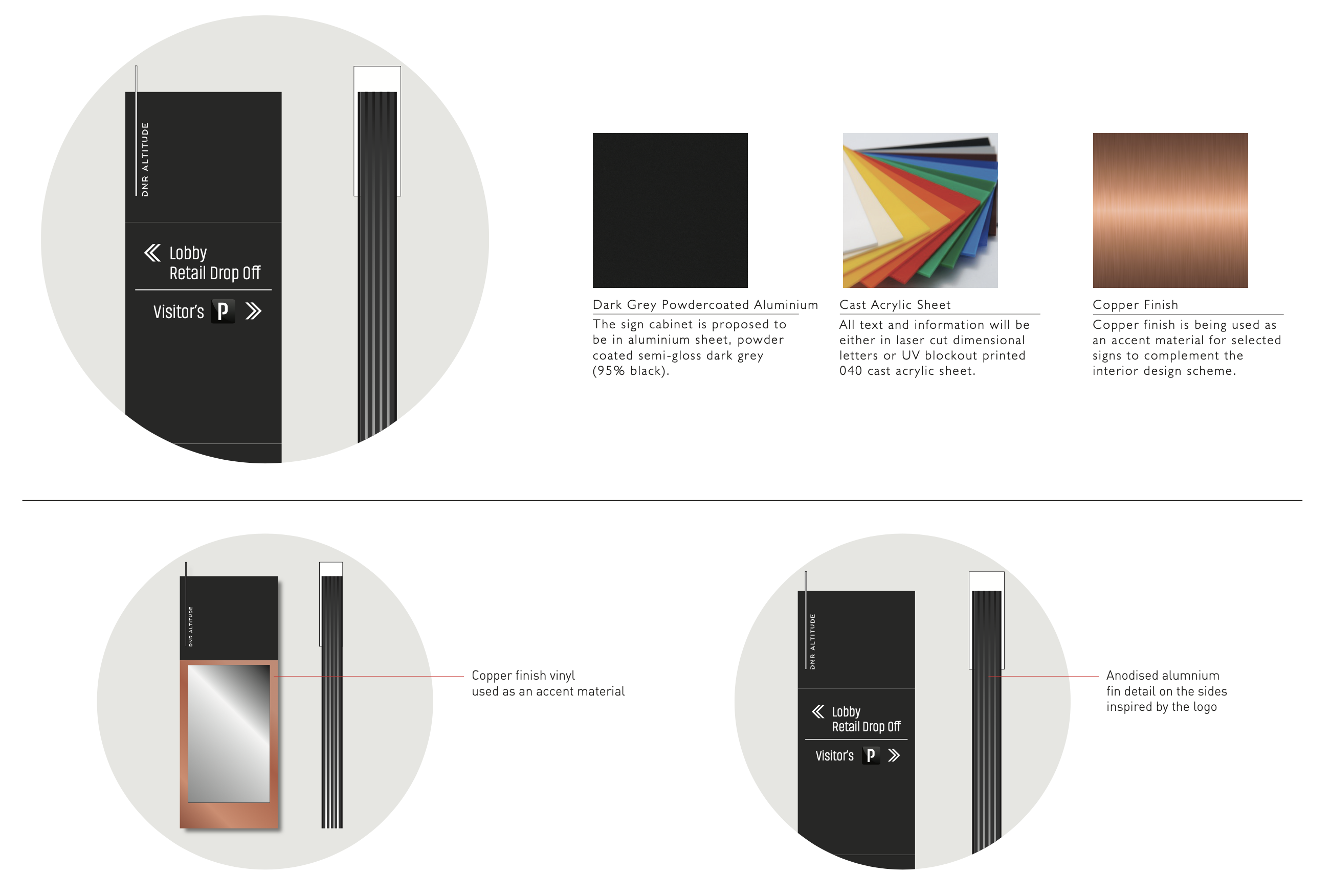 Material and logo adaptation