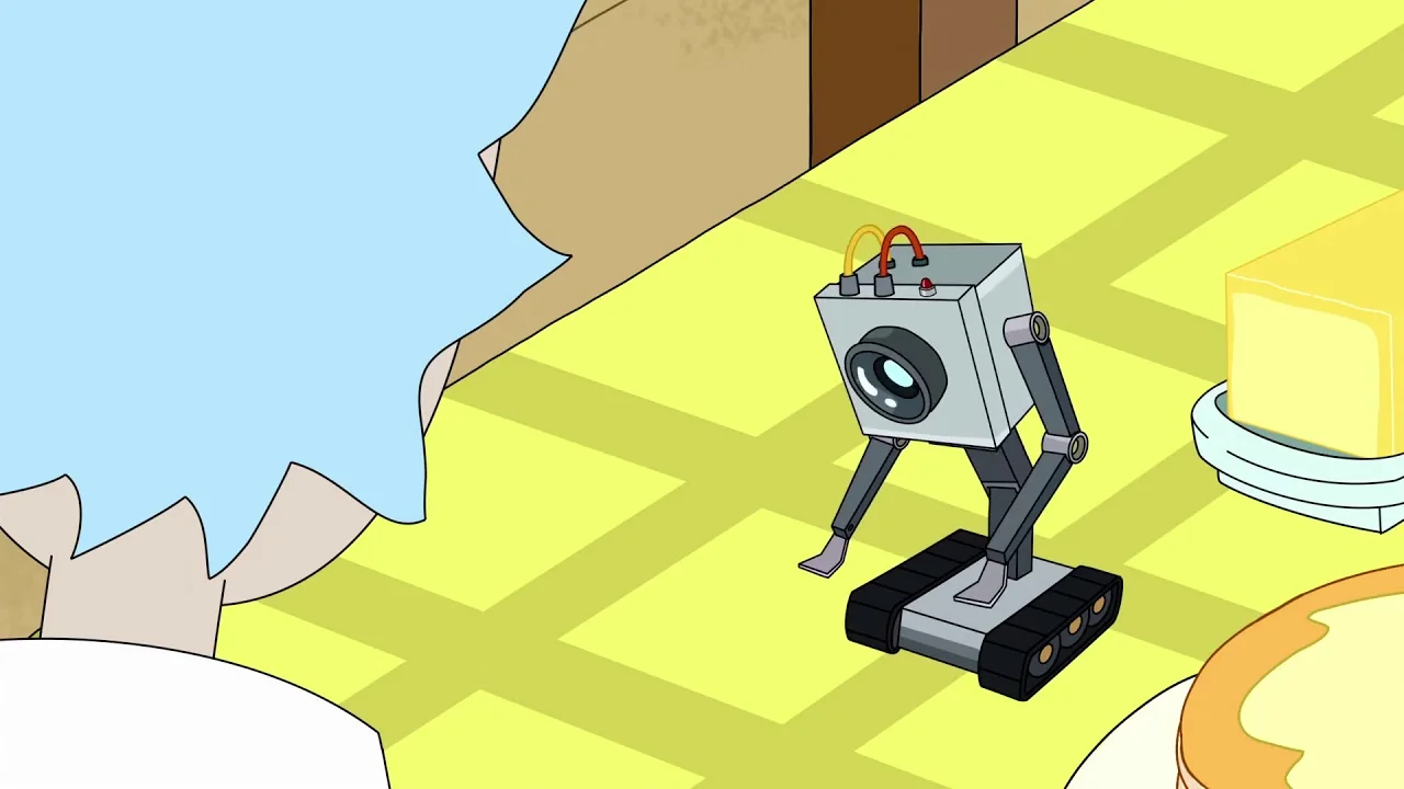 The Pass the Butter bot from Rick and Morty